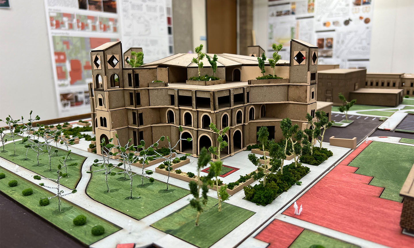 Physical Model of Cardinal Hall