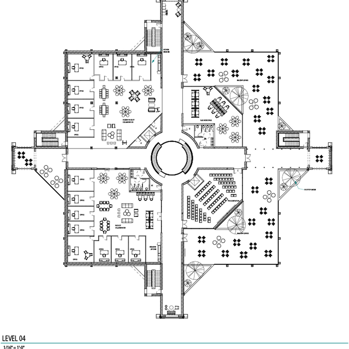 Fourth Floor Plan